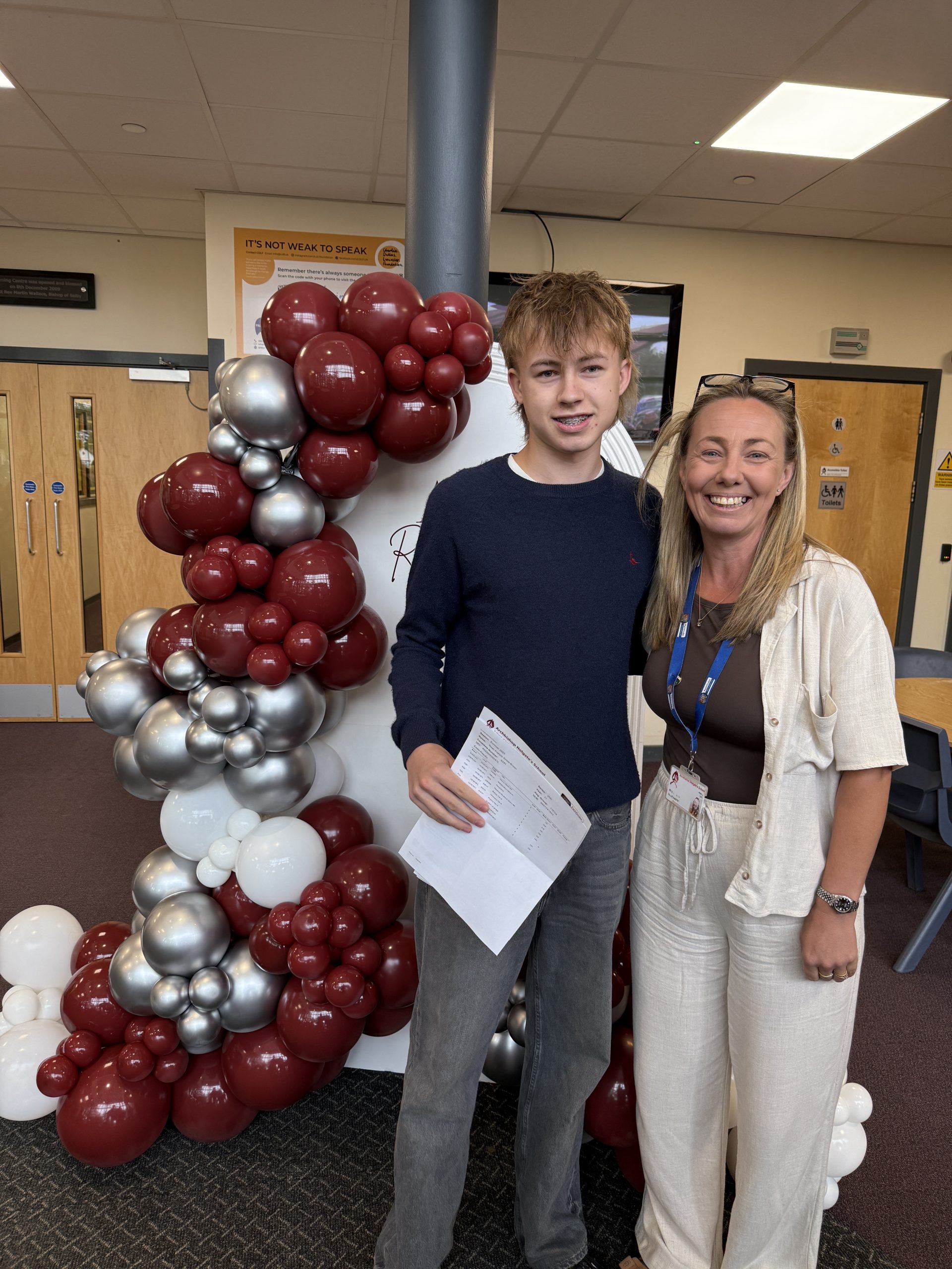 Noah – AHS GCSE Results 2025