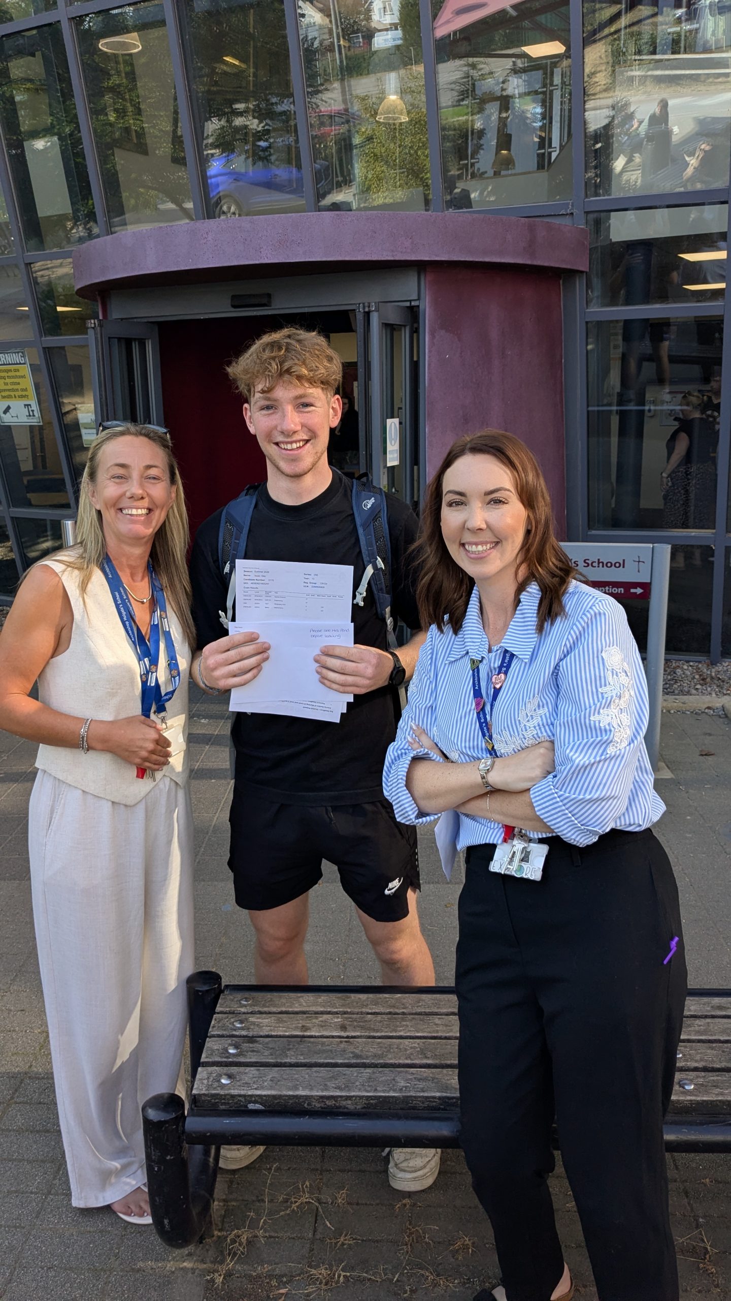 Isaac with Mrs Pond and Miss Deacon