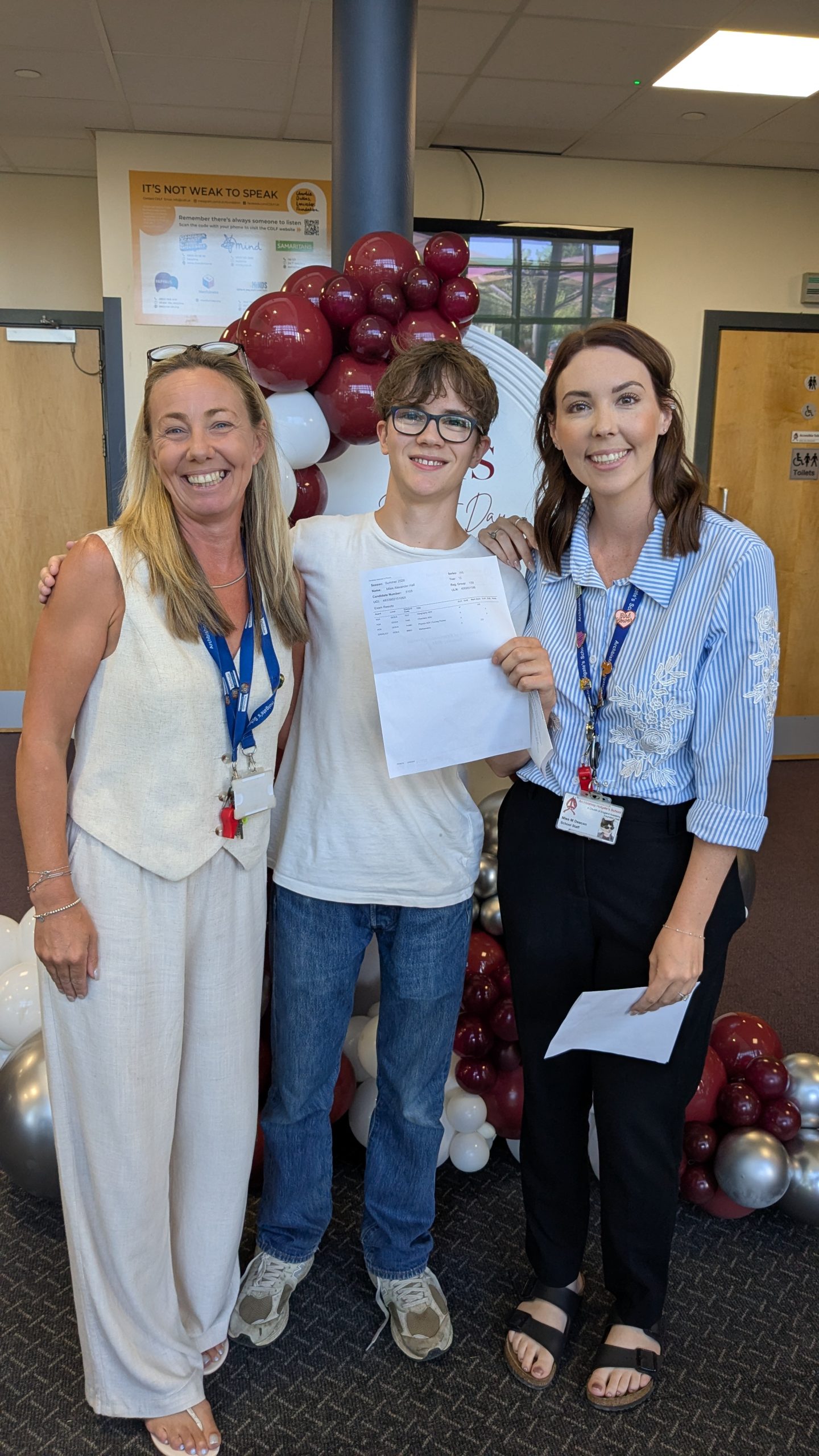 Miles with Mrs Pond and Miss Deacon
